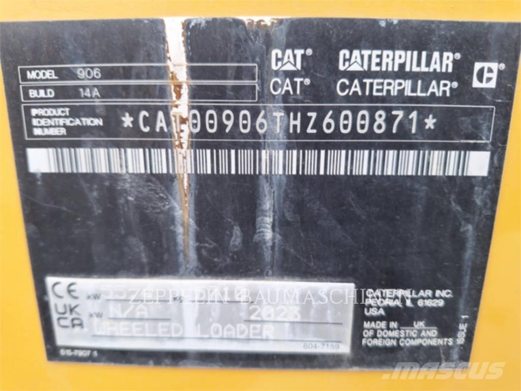 CAT 906-14 Фронтальні навантажувачі