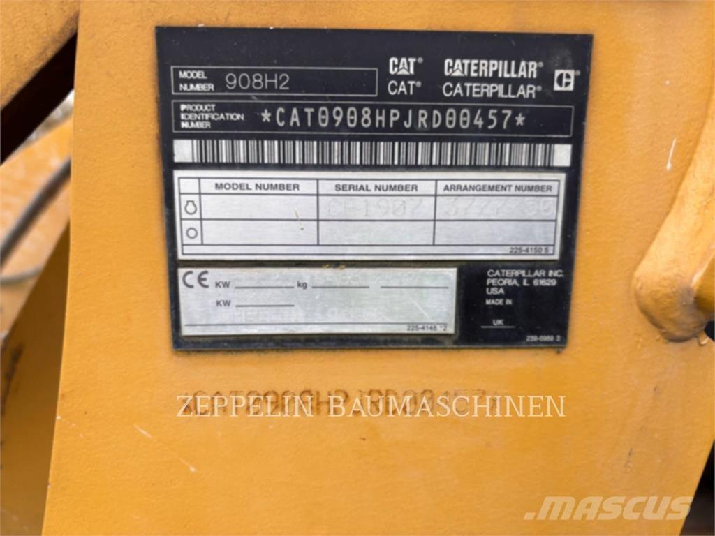 CAT 908H Фронтальні навантажувачі