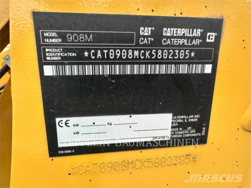 CAT 908M Фронтальні навантажувачі