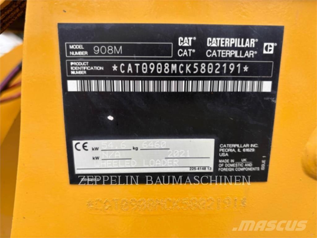 CAT 908M Фронтальні навантажувачі