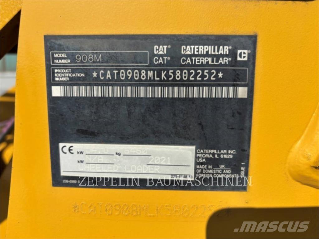 CAT 908M Фронтальні навантажувачі