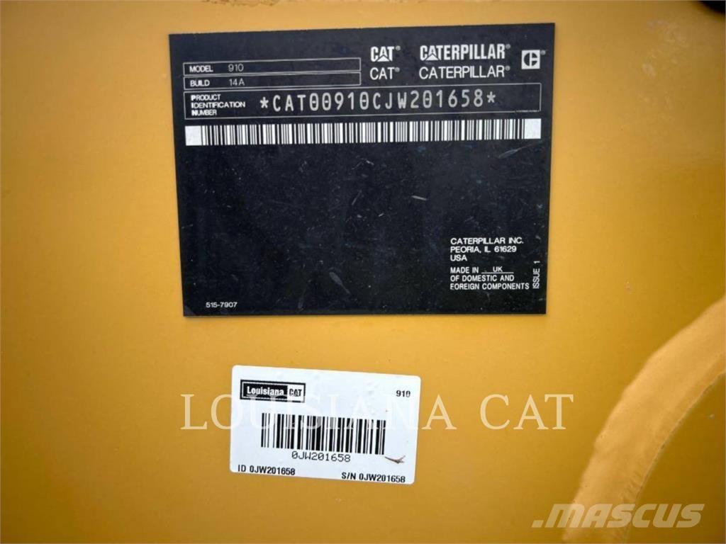 CAT 910 Фронтальні навантажувачі