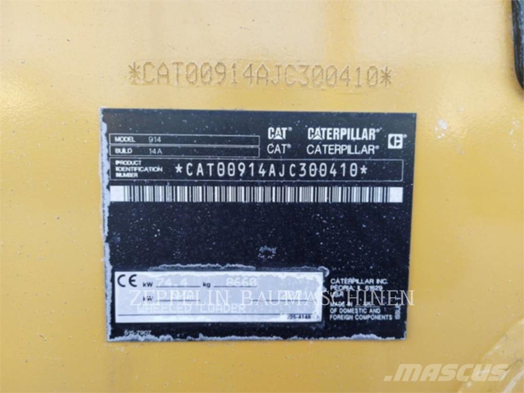 CAT 914-14A Фронтальні навантажувачі