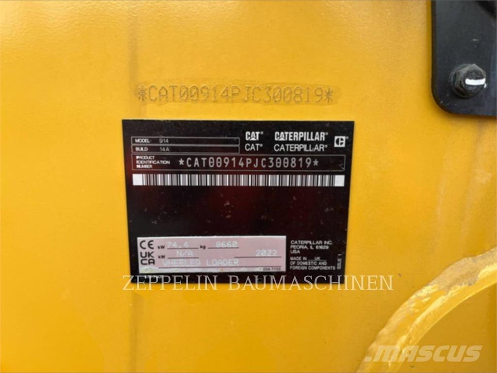 CAT 914-14A Фронтальні навантажувачі