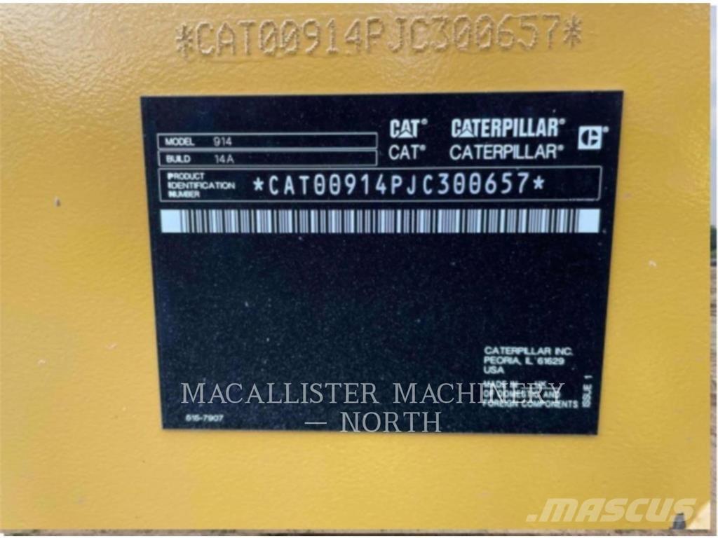 CAT 91414 Фронтальні навантажувачі