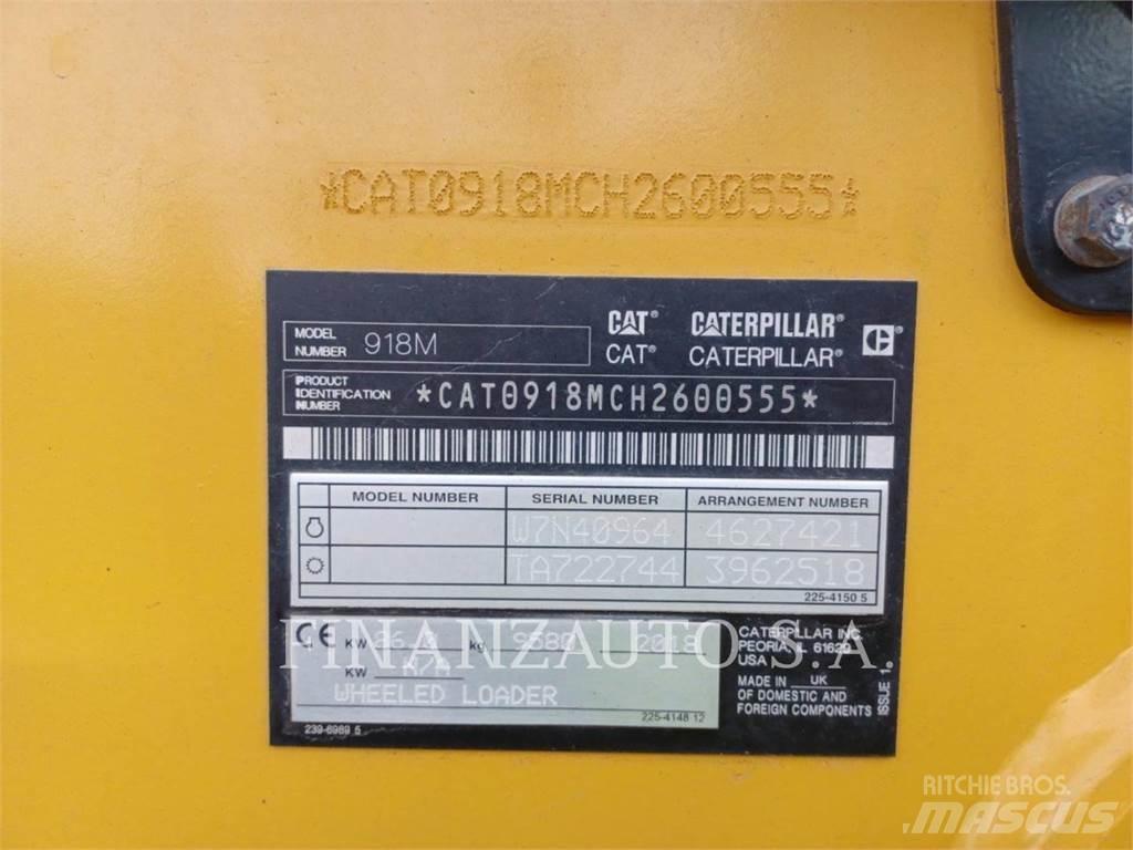 CAT 918M Фронтальні навантажувачі