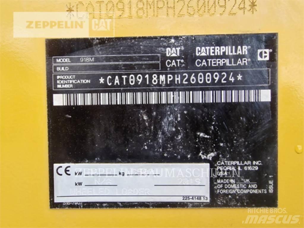 CAT 918M Фронтальні навантажувачі