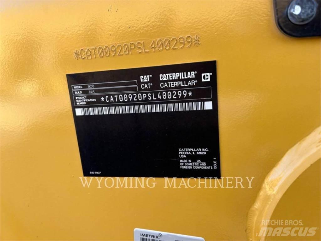 CAT 920 Фронтальні навантажувачі