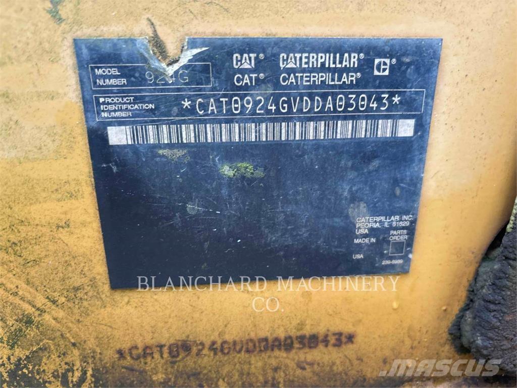 CAT 924G Фронтальні навантажувачі