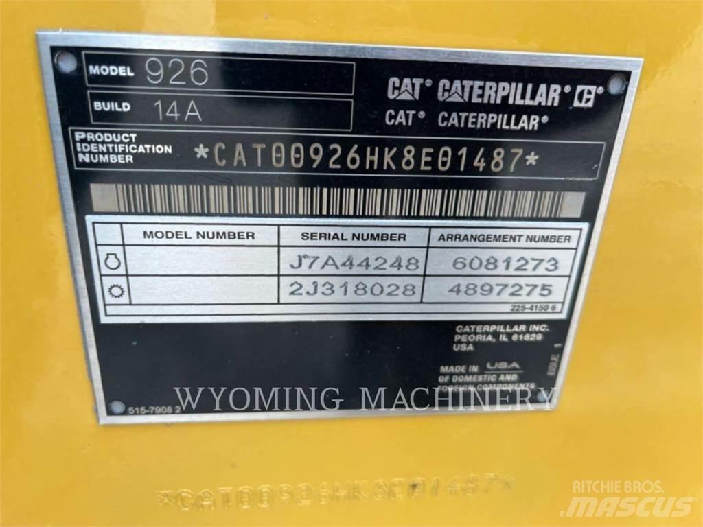 CAT 926 Фронтальні навантажувачі