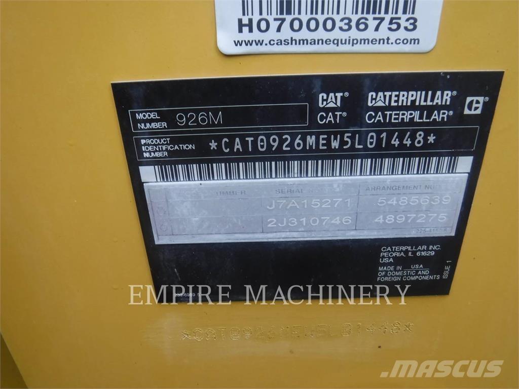 CAT 926M Фронтальні навантажувачі