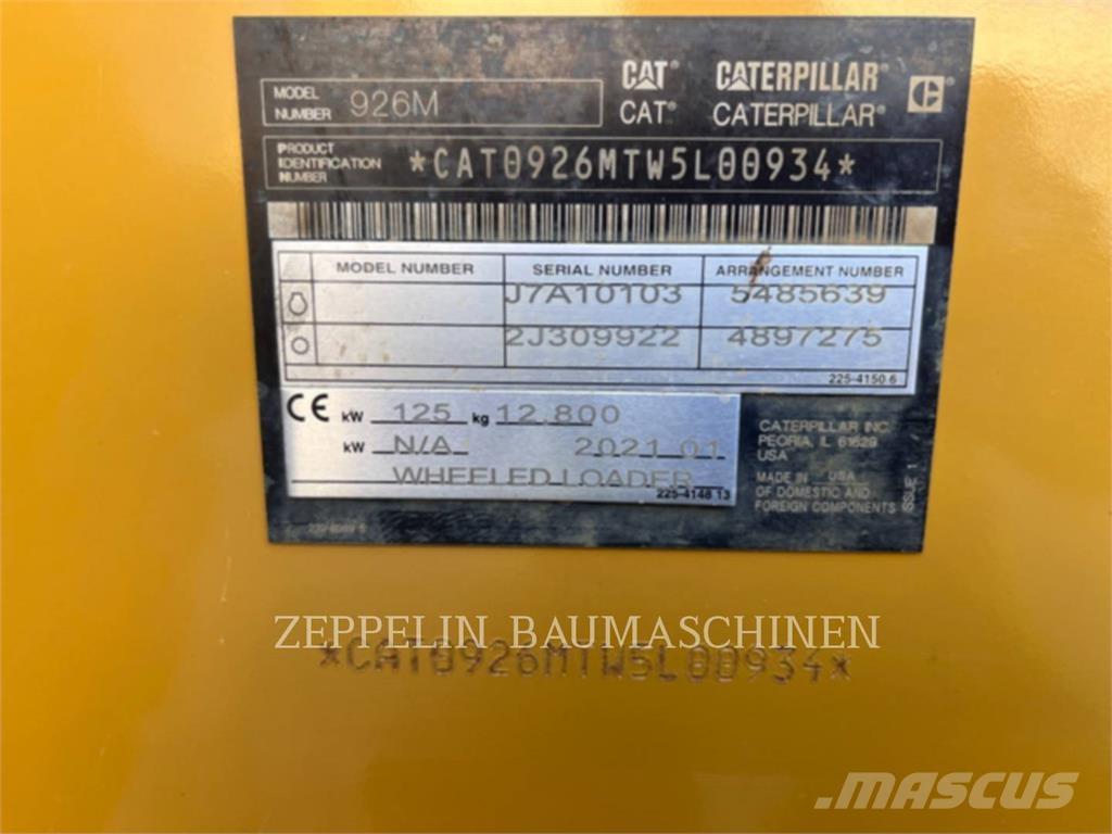 CAT 926M Фронтальні навантажувачі