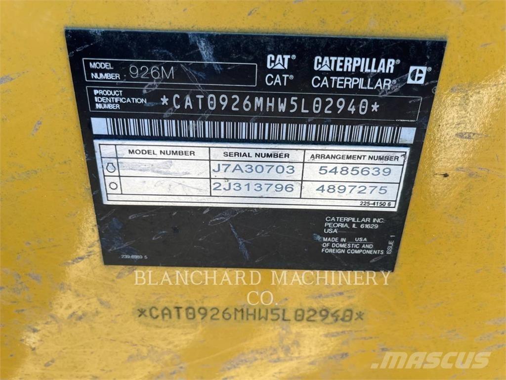 CAT 926M Фронтальні навантажувачі