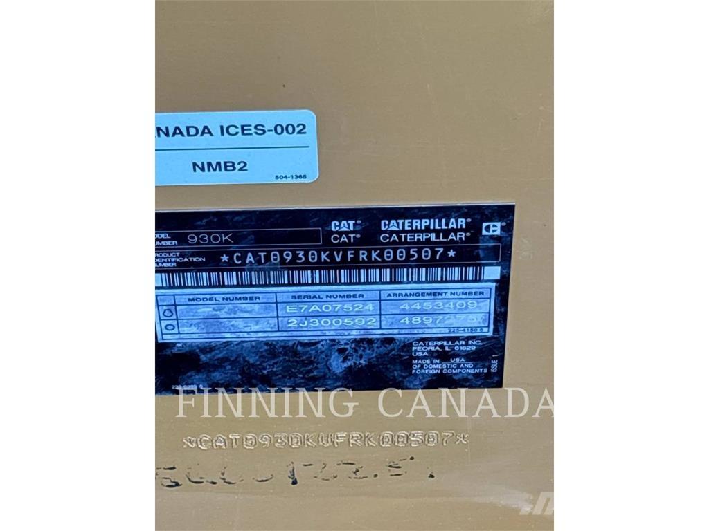 CAT 930K Фронтальні навантажувачі