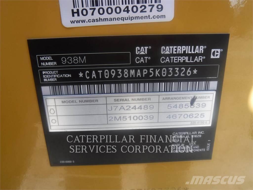 CAT 938M Фронтальні навантажувачі