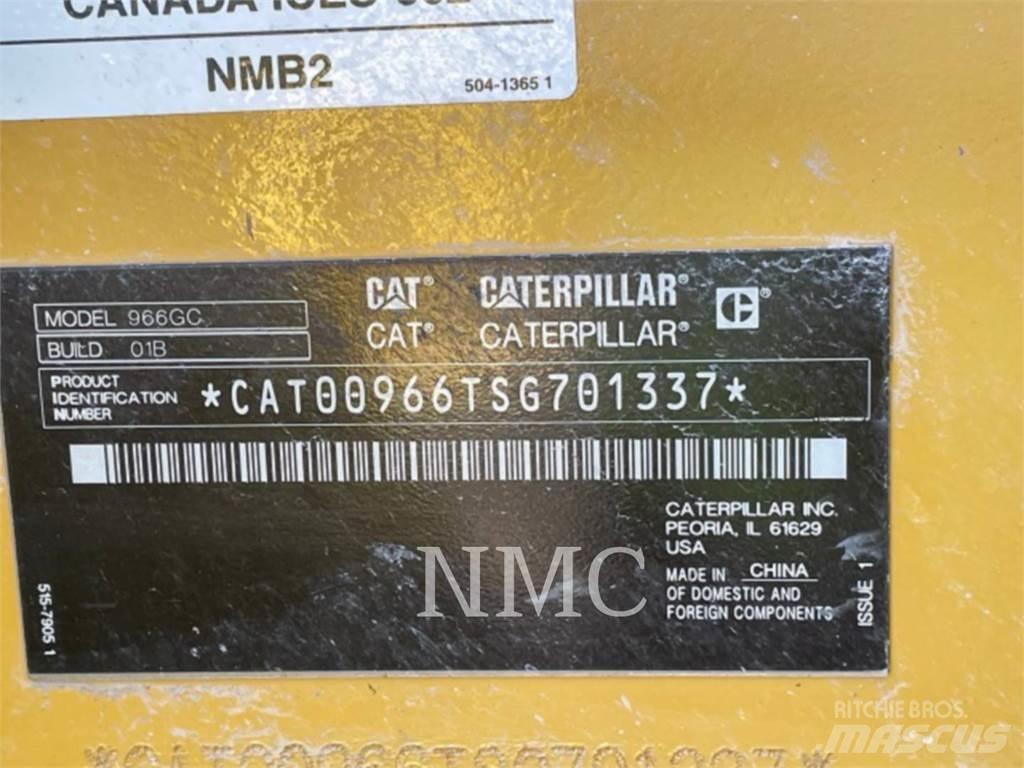 CAT 966 Фронтальні навантажувачі