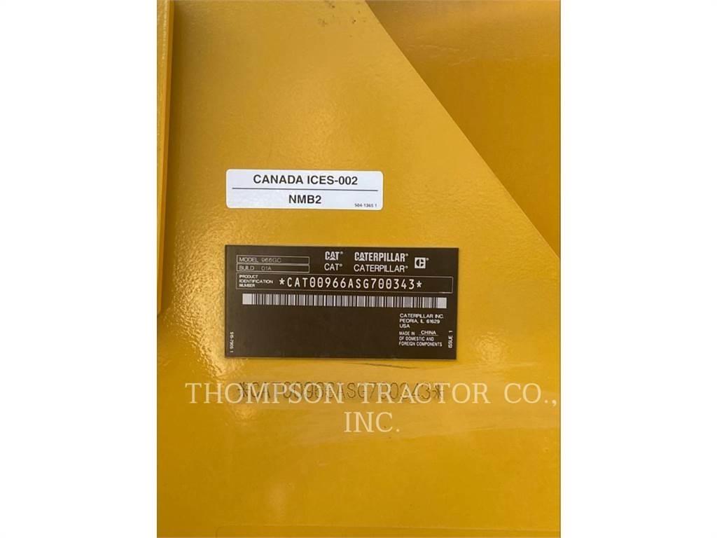 CAT 966GC Фронтальні навантажувачі