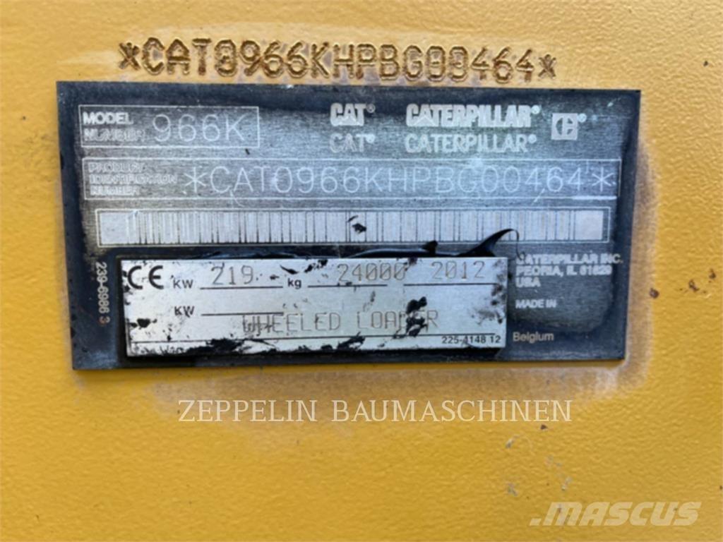 CAT 966K Фронтальні навантажувачі