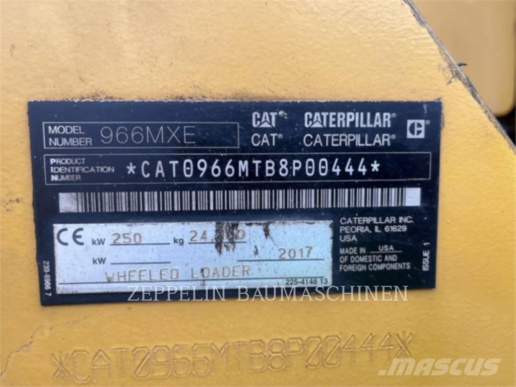 CAT 966MXE Фронтальні навантажувачі