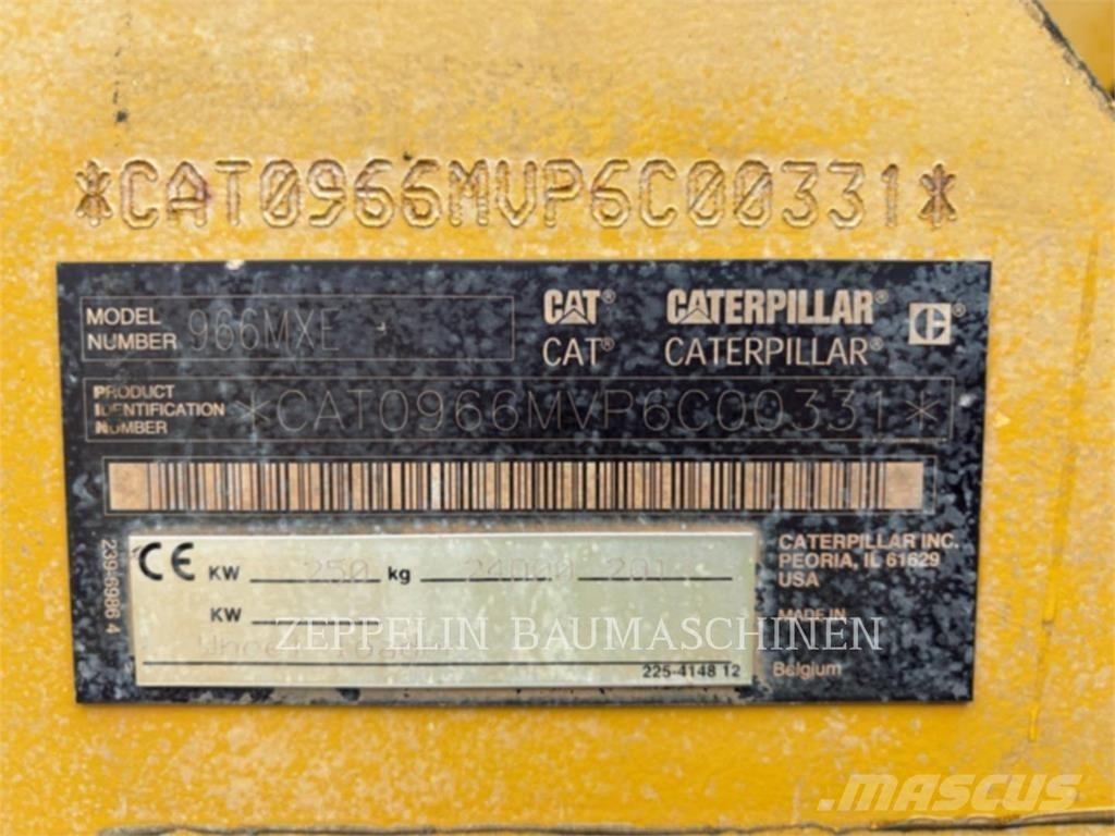 CAT 966MXE Фронтальні навантажувачі