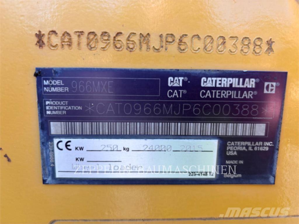 CAT 966MXE Фронтальні навантажувачі