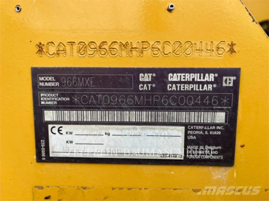 CAT 966MXE Фронтальні навантажувачі