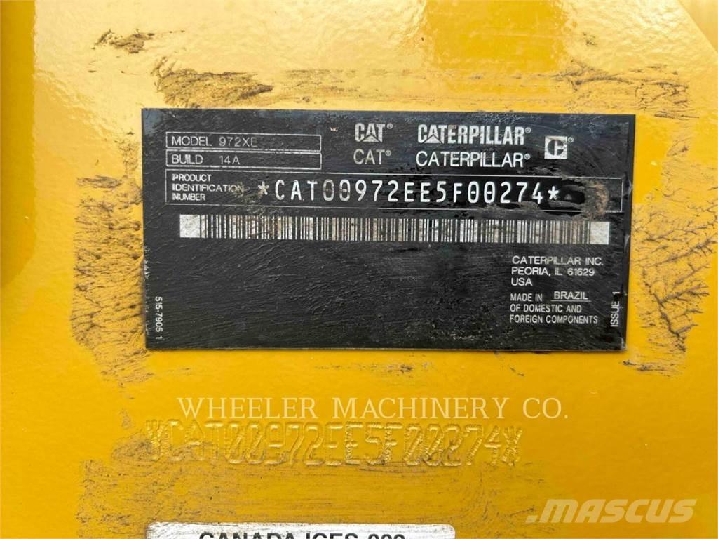 CAT 972 XE QC Фронтальні навантажувачі
