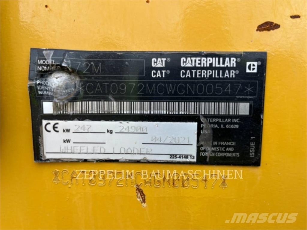 CAT 972M Фронтальні навантажувачі