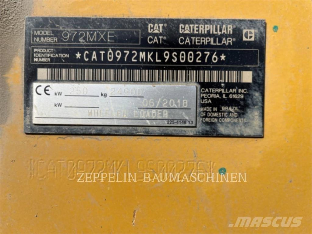 CAT 972MXE Фронтальні навантажувачі