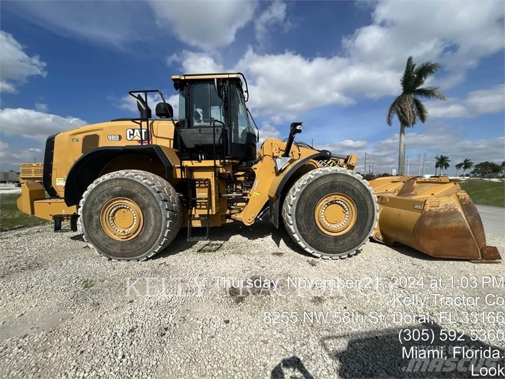 CAT 980 Фронтальні навантажувачі