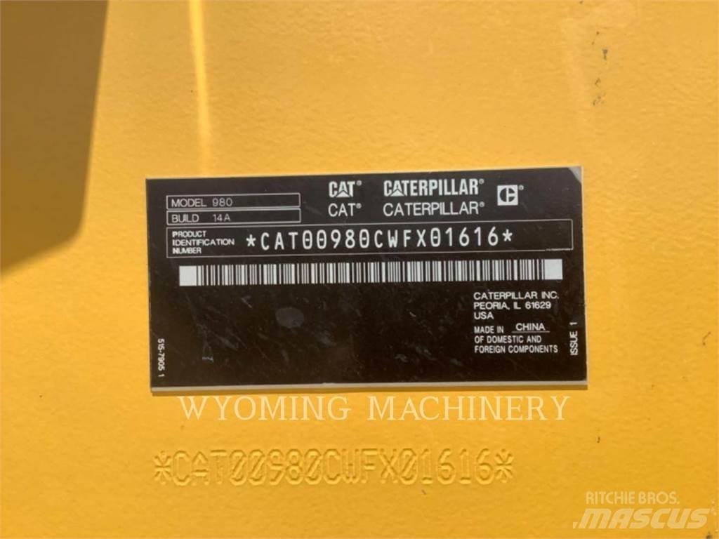 CAT 980 Фронтальні навантажувачі