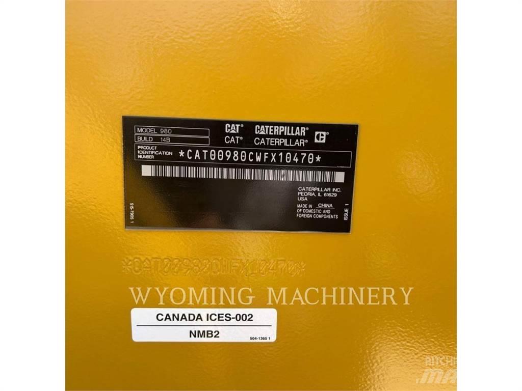 CAT 980 Фронтальні навантажувачі