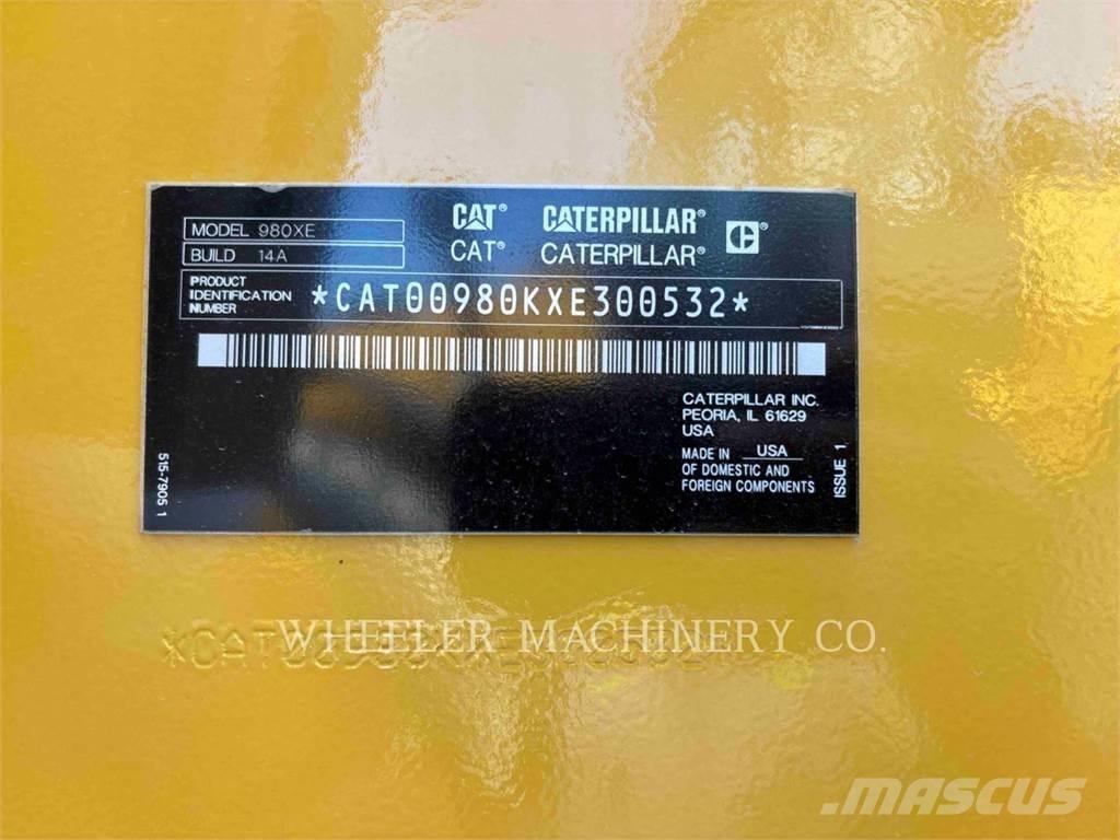 CAT 980 XE Фронтальні навантажувачі