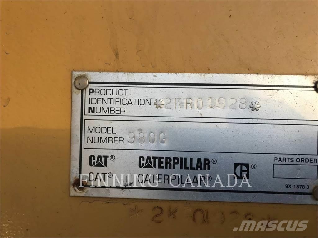 CAT 980G Фронтальні навантажувачі