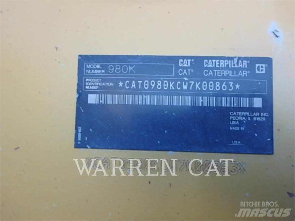 CAT 980K Фронтальні навантажувачі