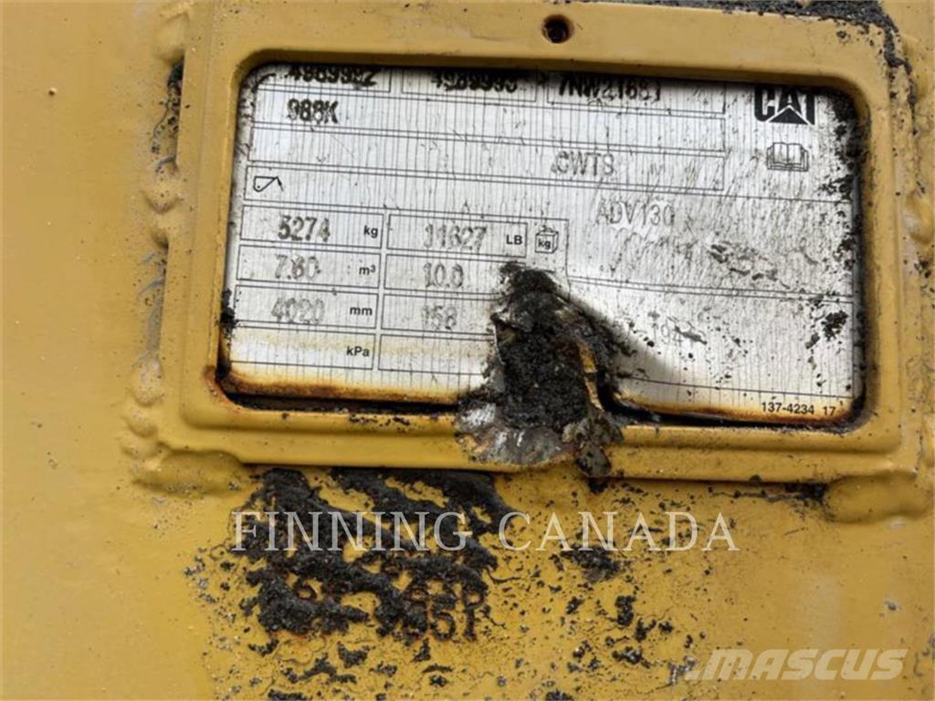 CAT 988K Фронтальні навантажувачі