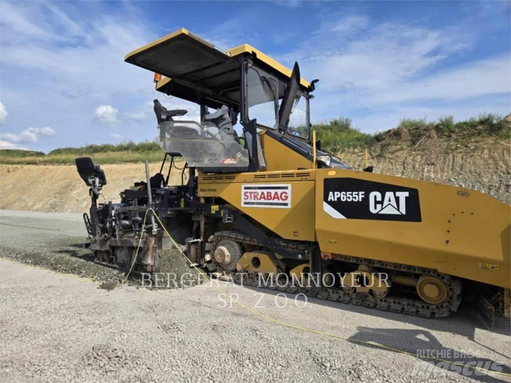CAT AP655F Асфальтовкладачі