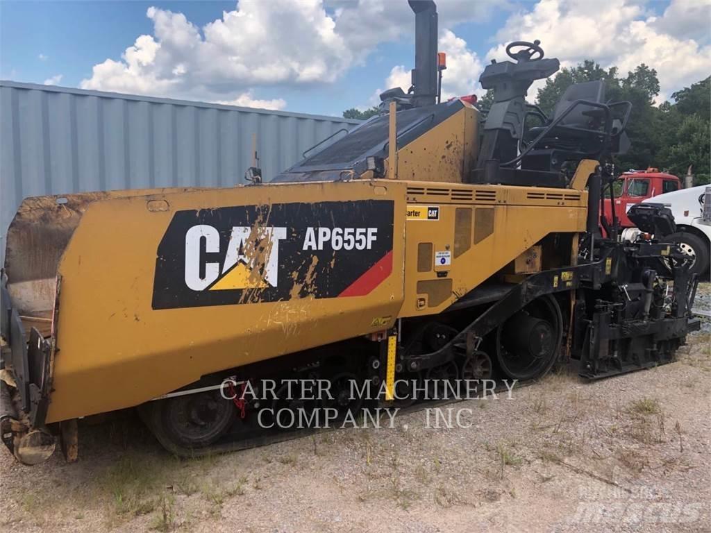 CAT AP655F Асфальтовкладачі