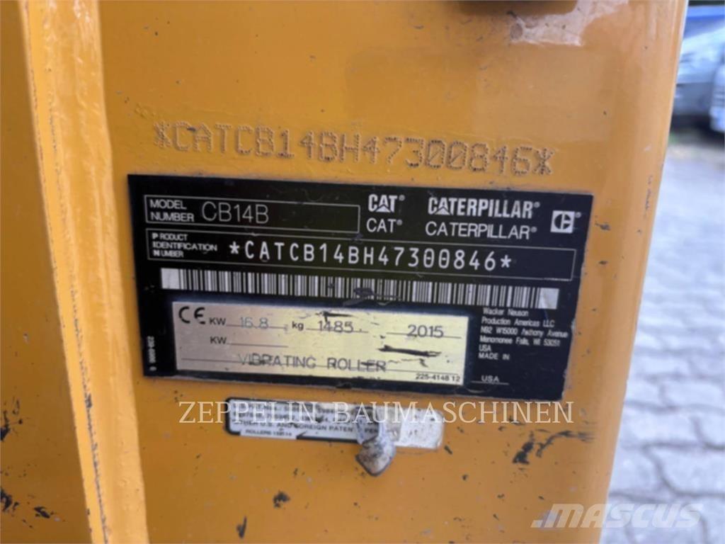 CAT CB14B Ущільнювачі грунту