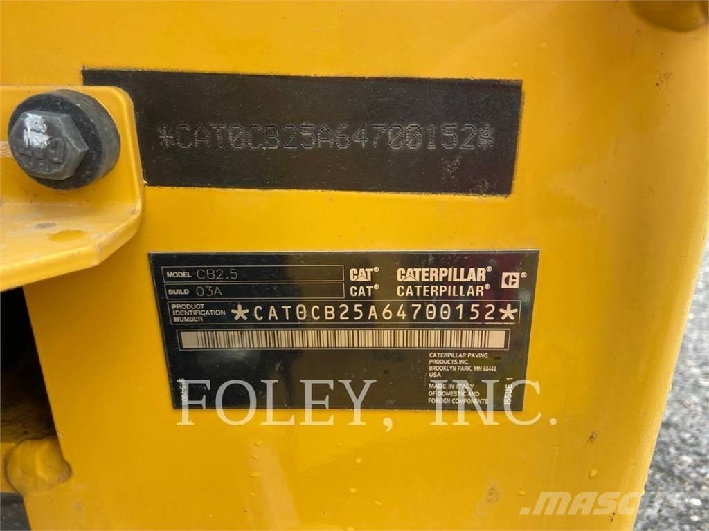 CAT CB2.5-03 Котки тротуарні