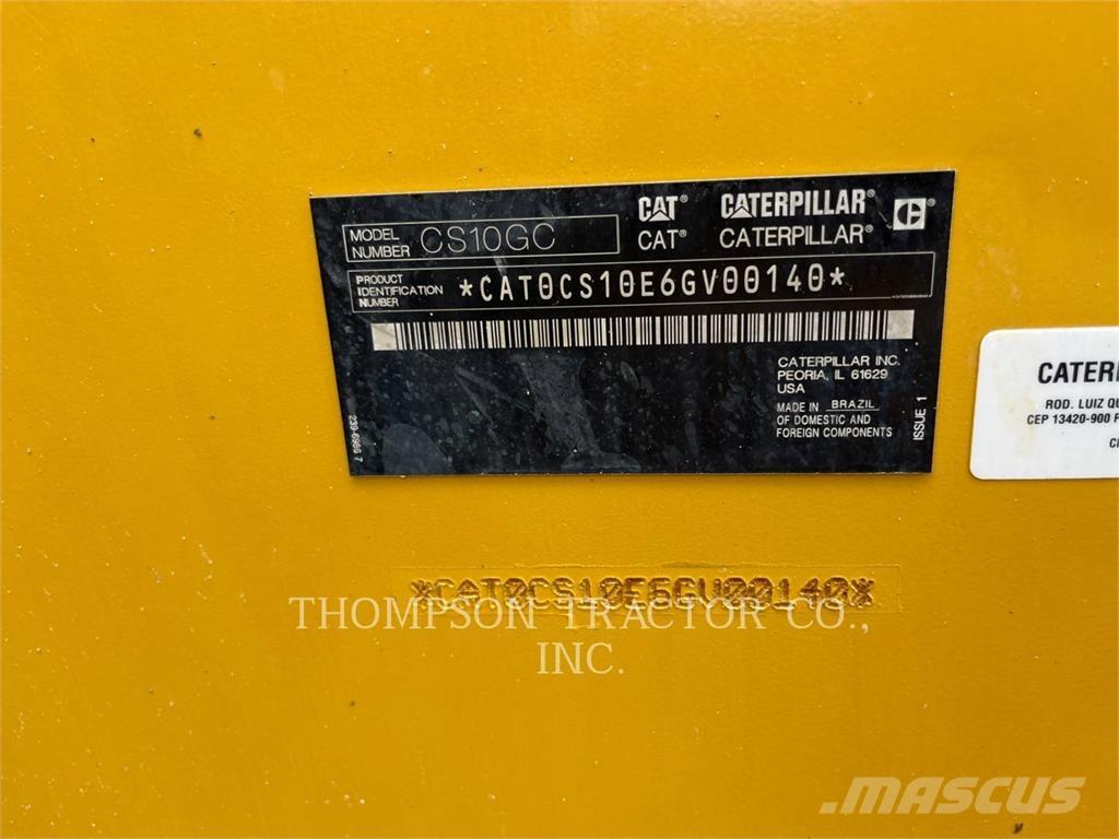CAT CS10GC Грунтові котки