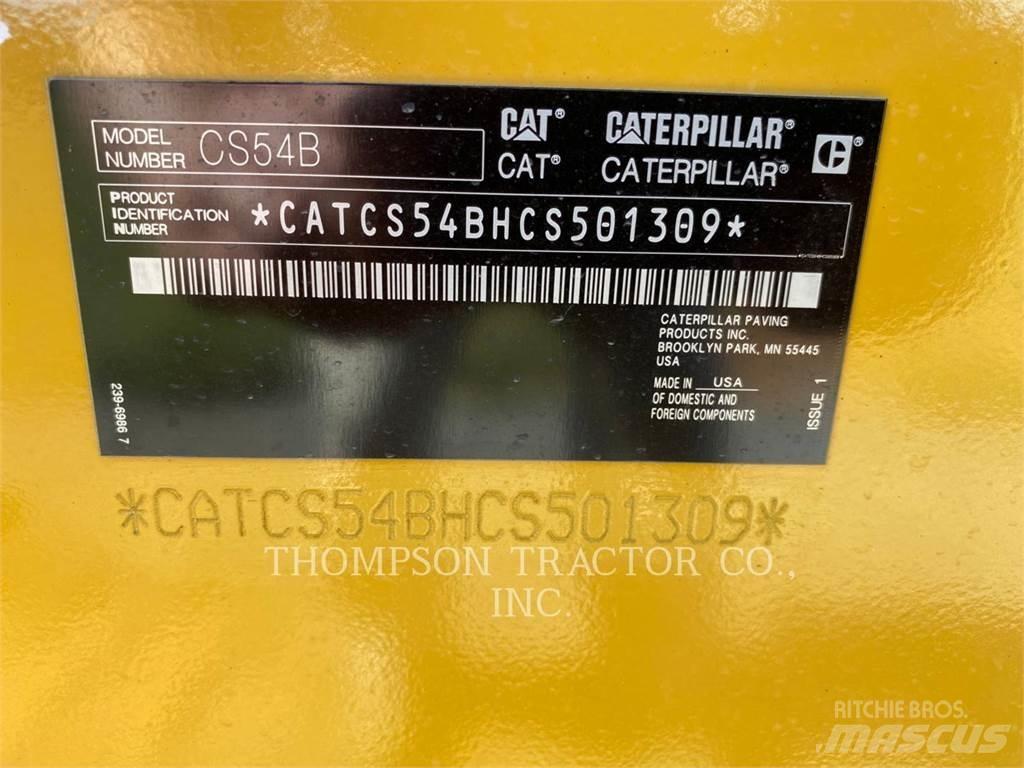 CAT CS54B Грунтові котки