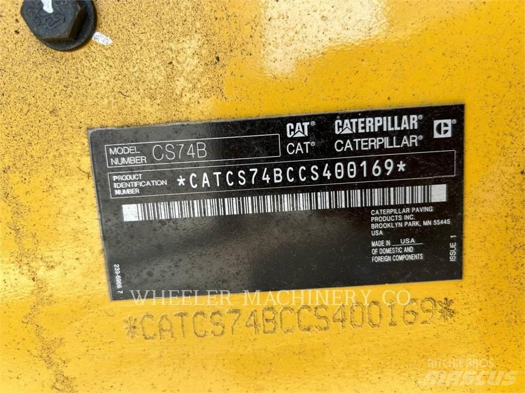 CAT CS74B Грунтові котки