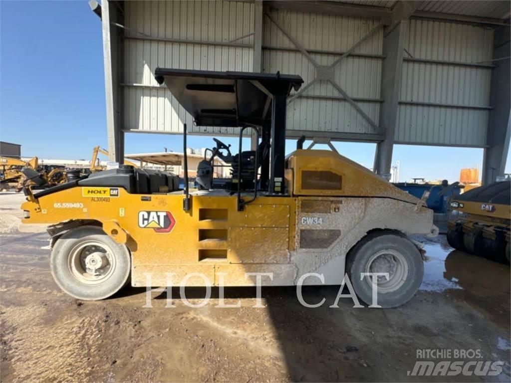 CAT CW34 Грунтові котки
