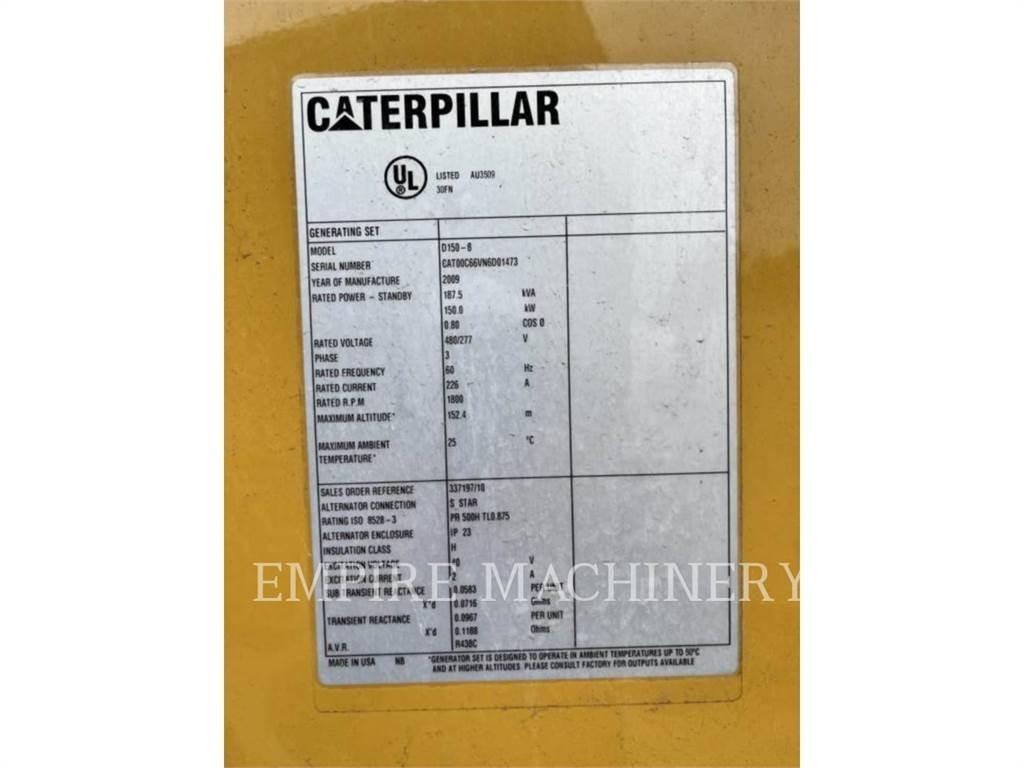 CAT D150 Дизельні генератори