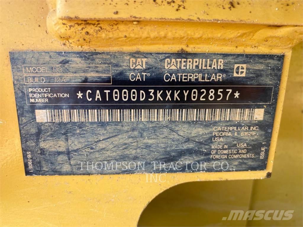 CAT D3LGP Гусеничні бульдозери