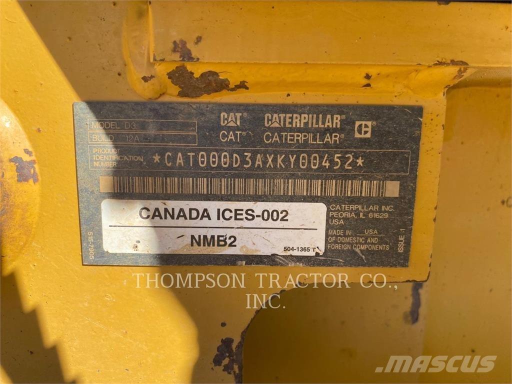 CAT D3LGP Гусеничні бульдозери