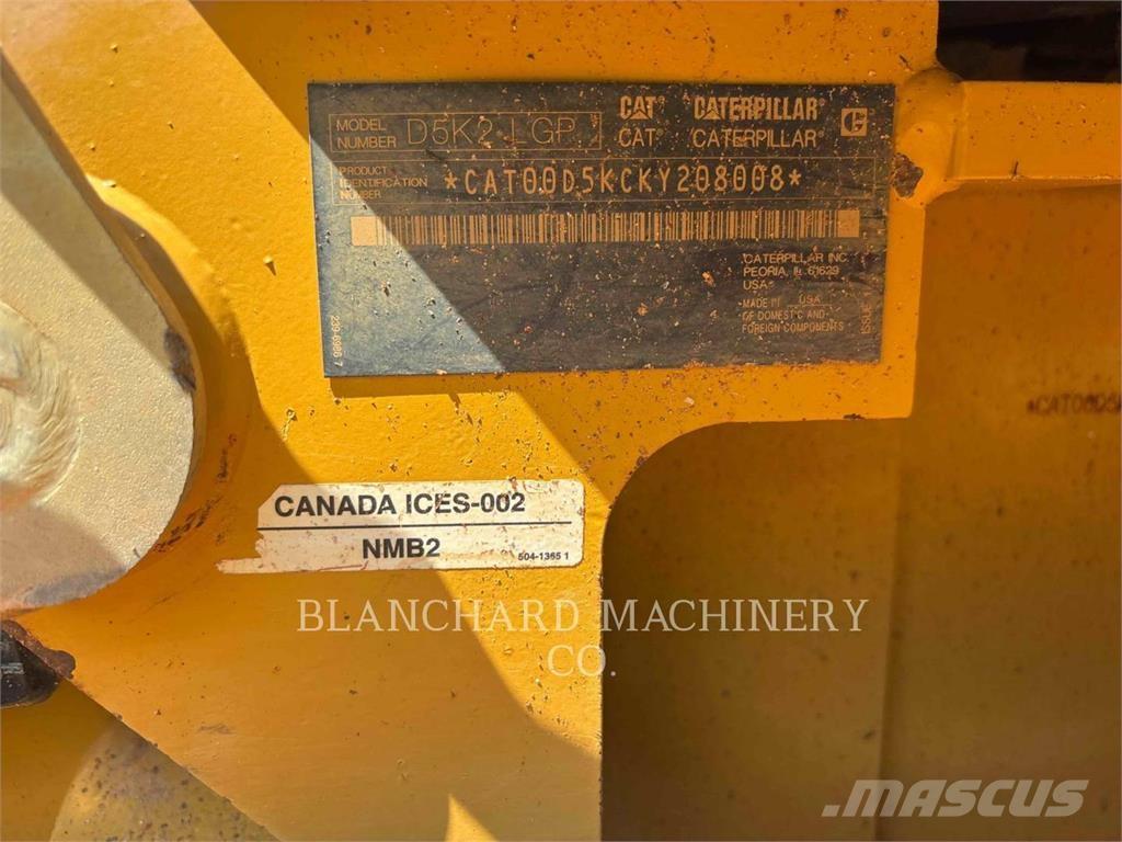 CAT D5K2 LGP Гусеничні бульдозери