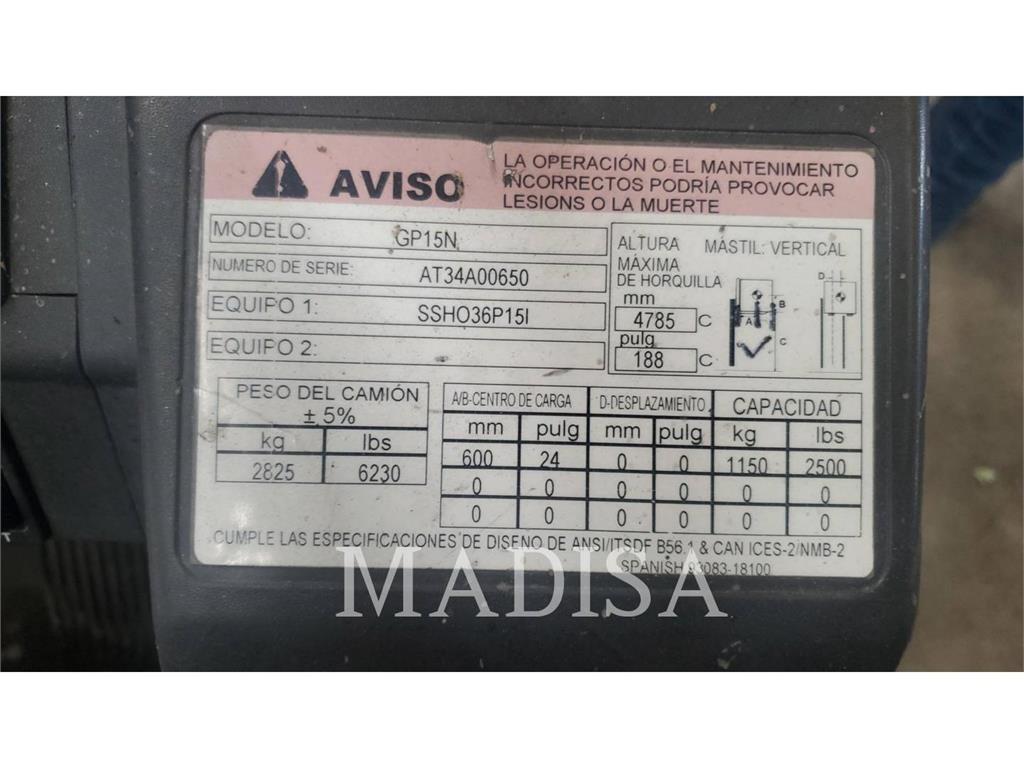 CAT GP15N5-LE Газові навантажувачі