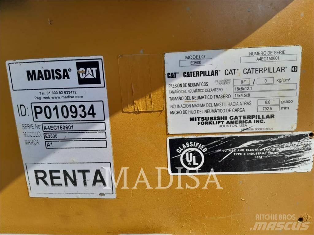CAT LIFT TRUCKS E3500 Інше